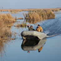 Рыбалка на лодке (ООРХ Дагестанское)